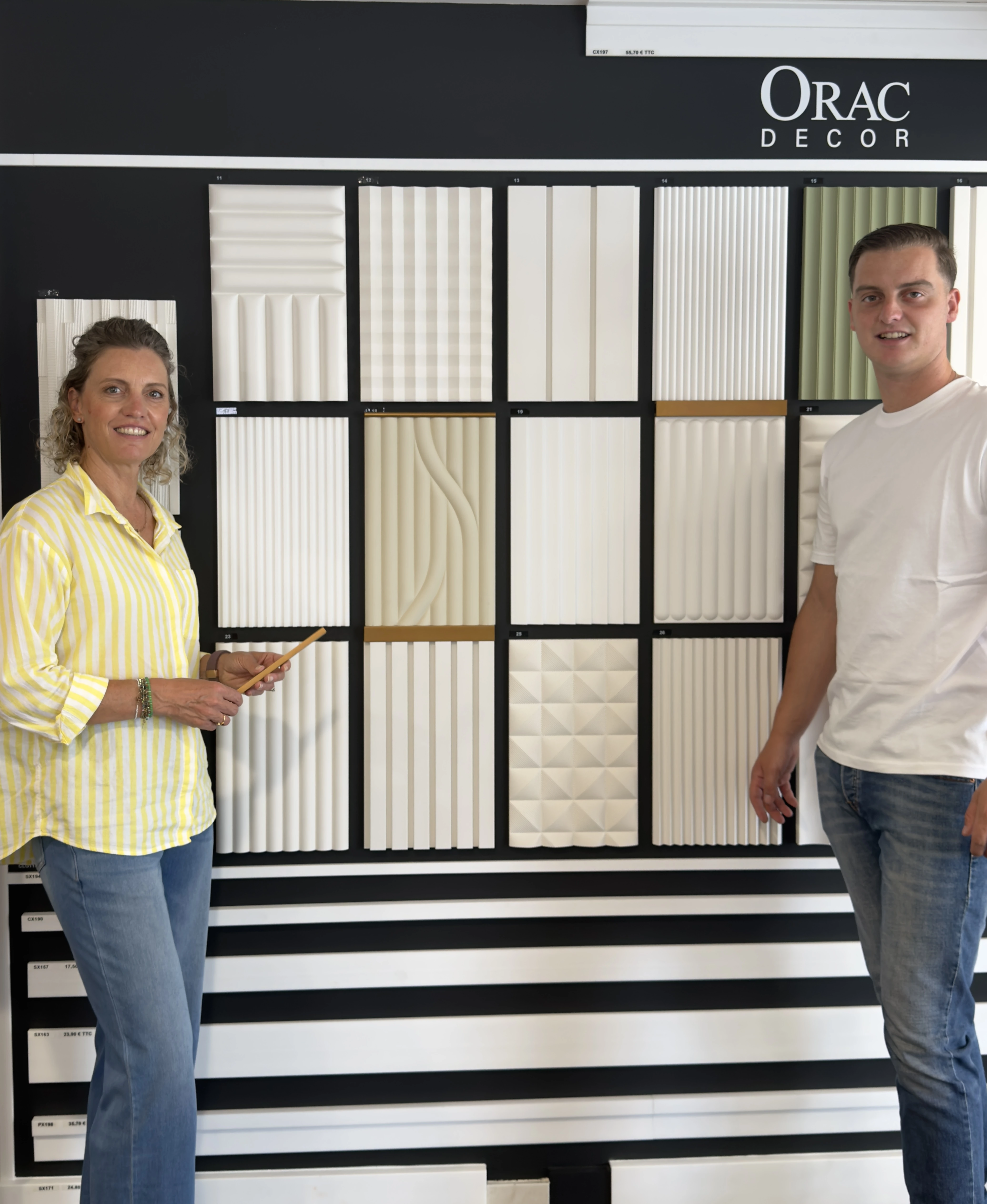 Jules et Laure, Les Peintures de Jules, dans leur showroom à Vannes