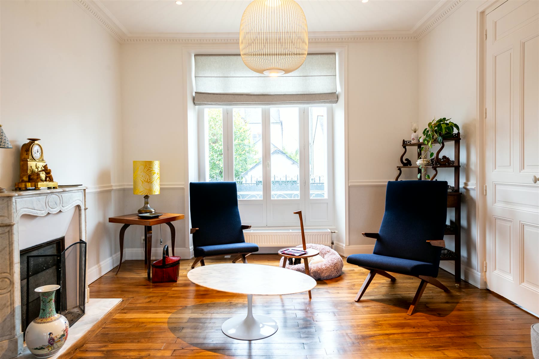 Salon & cheminée — décoration intérieure à Vannes